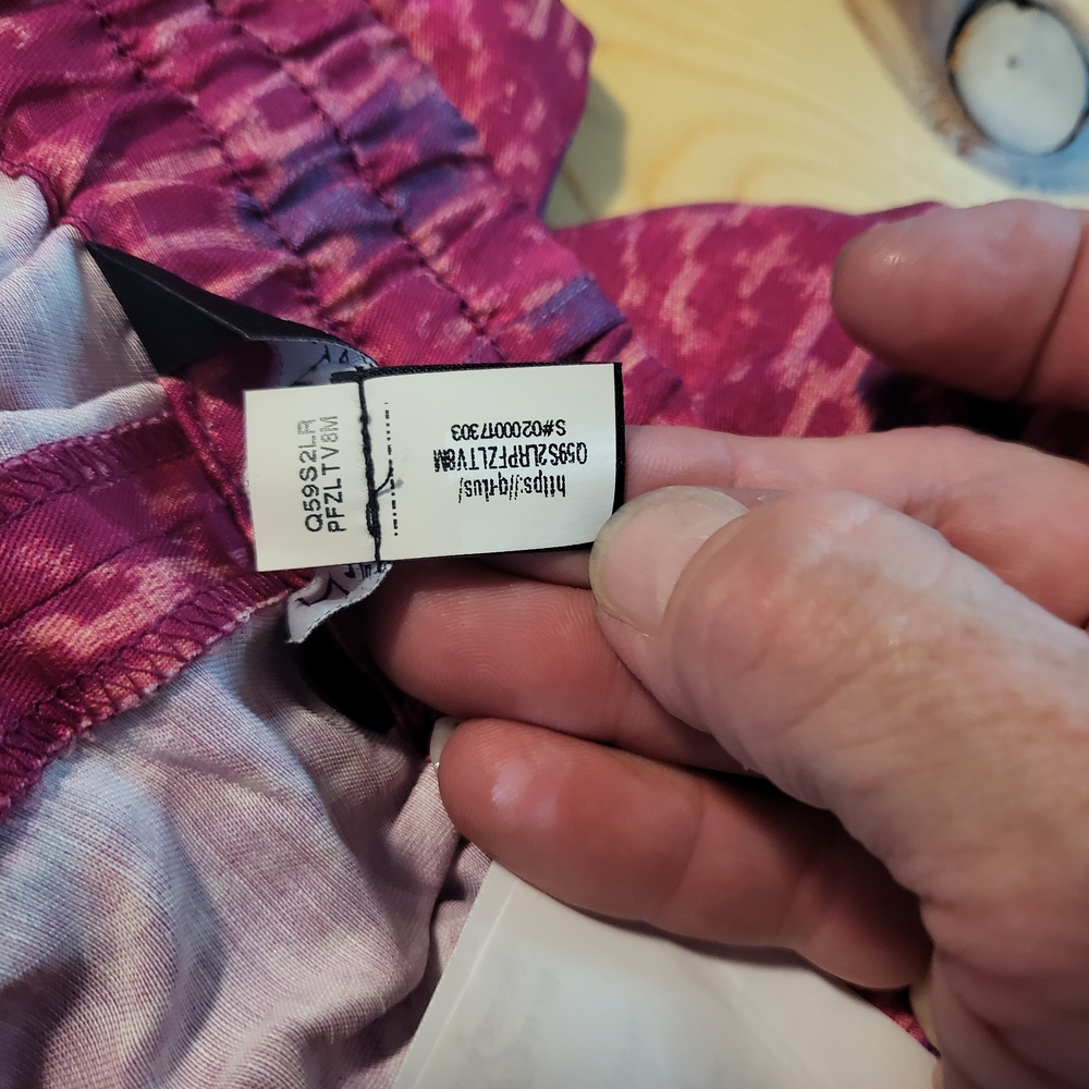 Ralph Lauren Fuchsia Patterned Lounge Pants - Picture 4 of 11